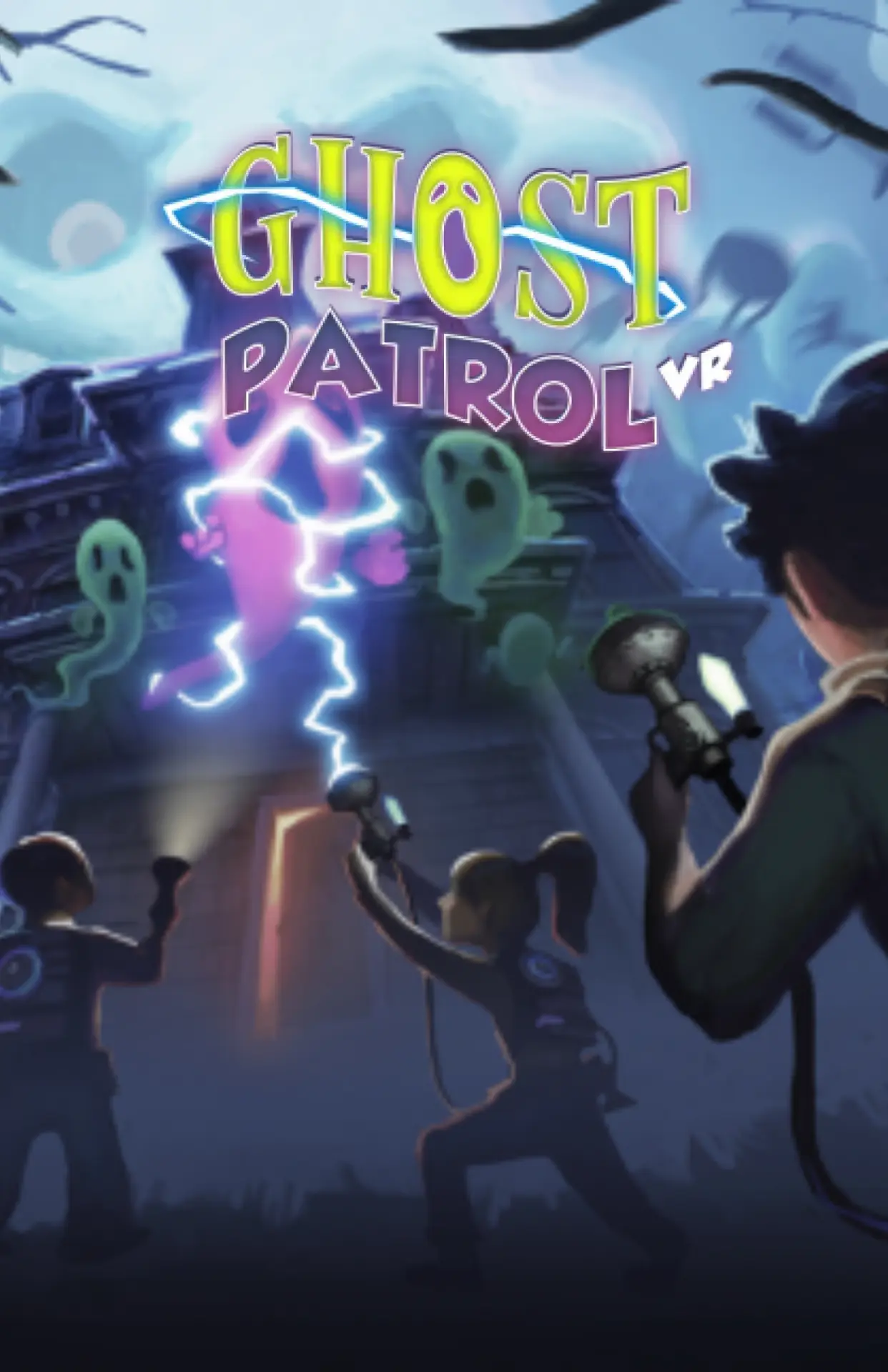 Ghost Patrol – Family-Friendly Free-Roam VR in Carlsbad - VR Action Adventure at Escape To VR in Carlsbad